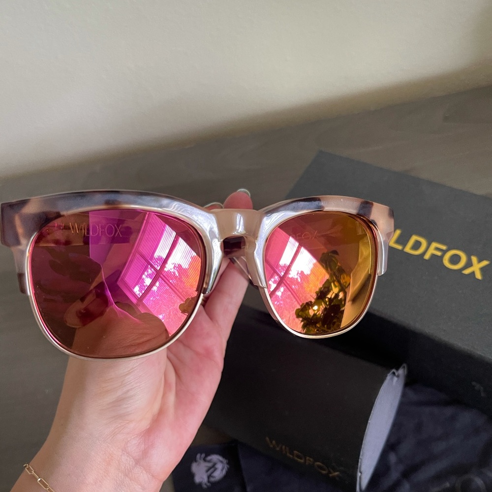 Wild fox 'Club Fox' 52mm Sunglasses - Picture 6 of 11